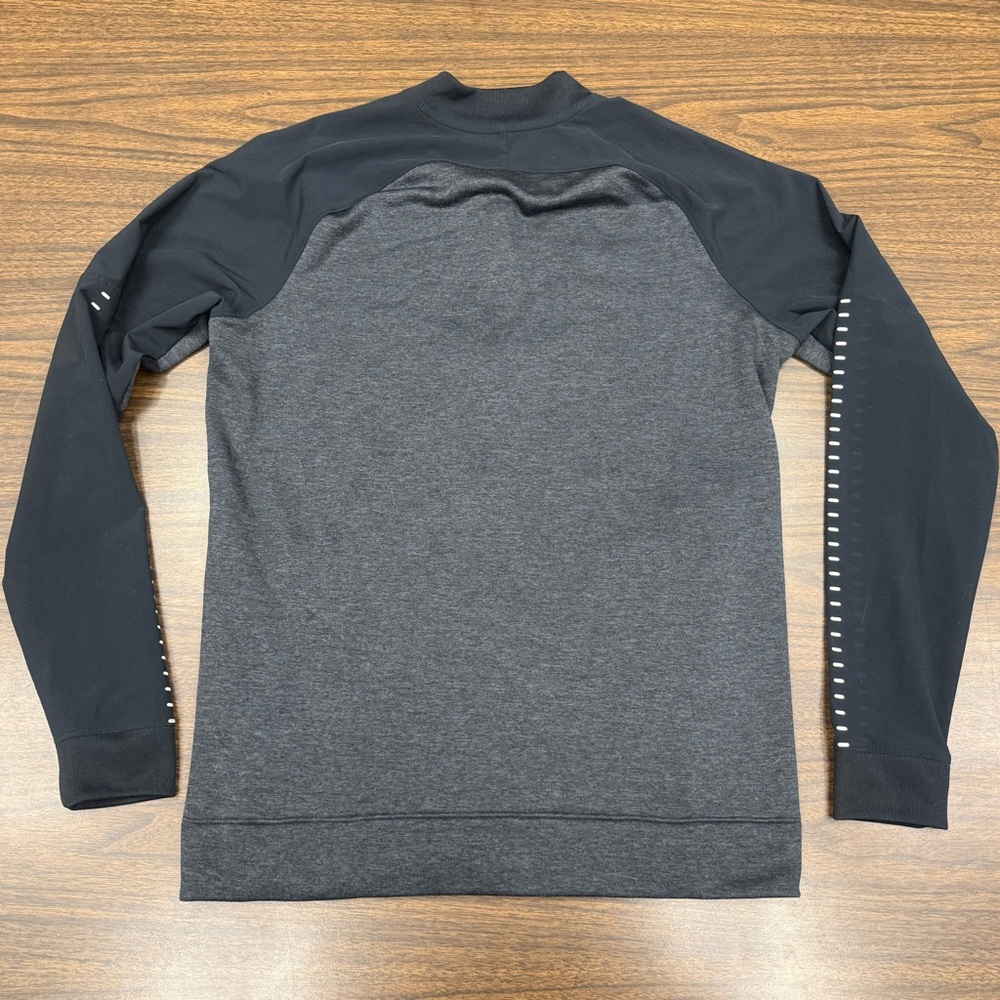 Under Armour Men's Black and Dark Gray Lightweight Track Jacket Size Small - Picture 8 of 8